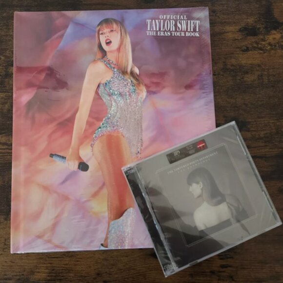 Taylor Swift Tortured Poets Department The Anthology CD and Eras Tour Book New - Picture 4 of 4